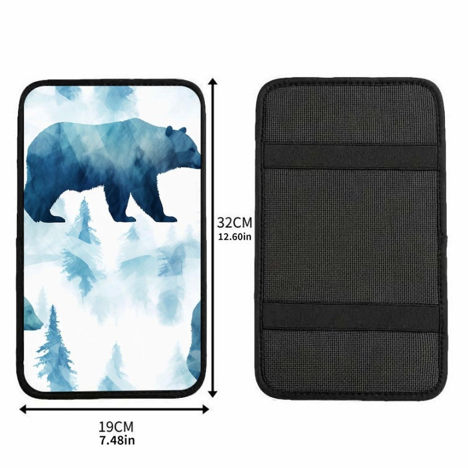 Bear Forest Car Seat Gap Organizer, Anti-Slip Storage Pocket 32x19cm