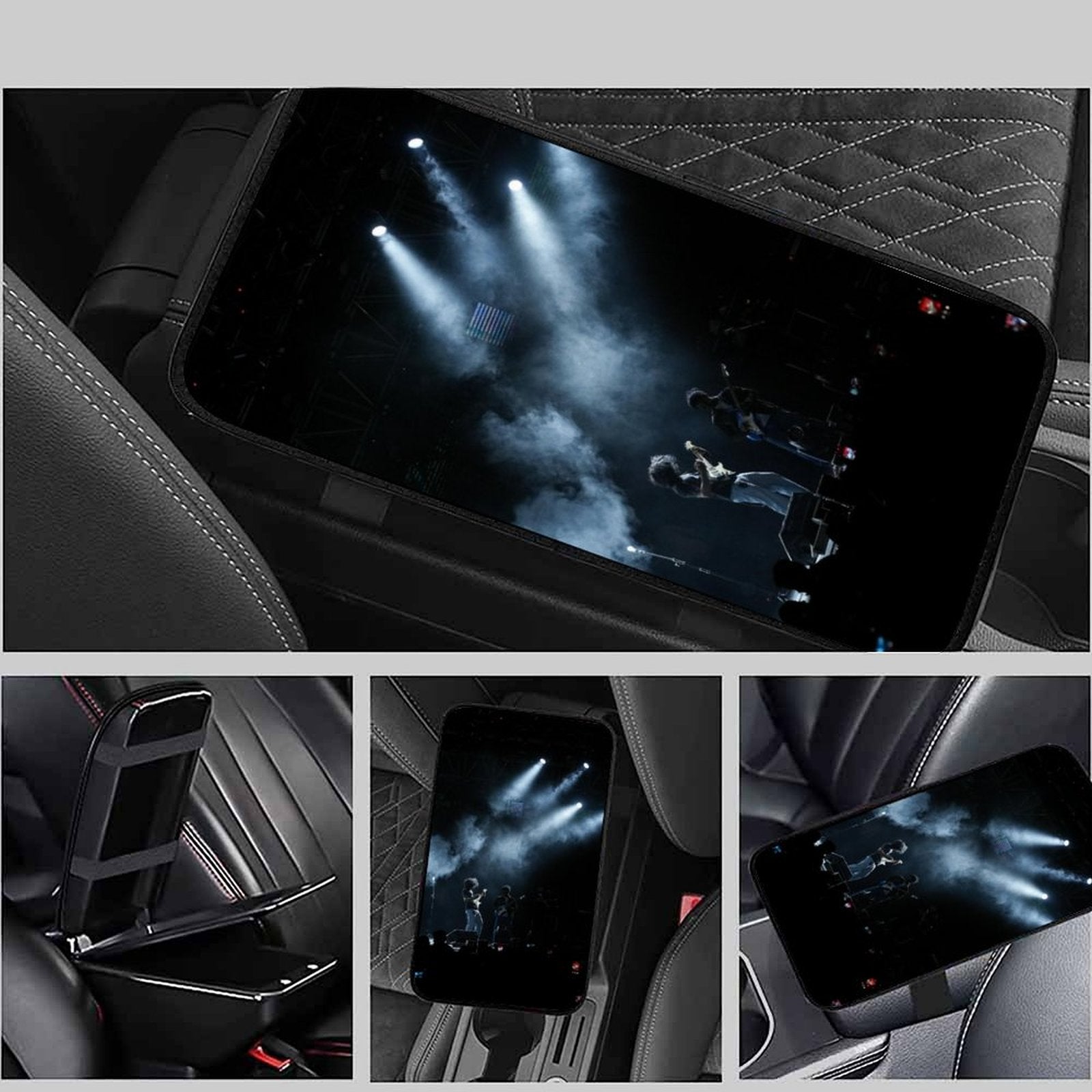 Stage Performance Scene Car Armrest Cushion – Concert Style Console Pad
