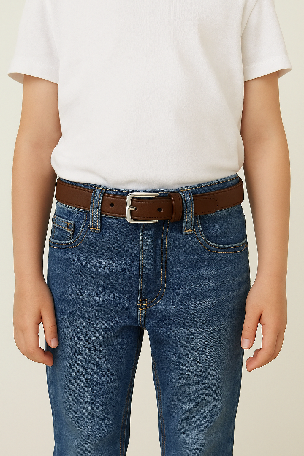 K6006 Small Size Men’s Leather Belt