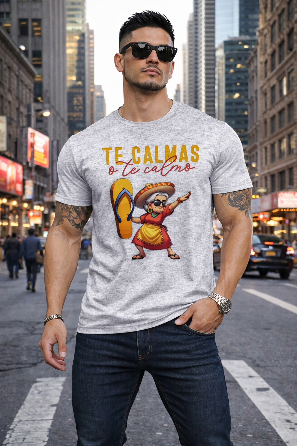 Men’s Funny Graphic T-Shirt, Cartoon Character Print Tee, Casual Short Sleeve Crewneck Top, Soft Breathable Streetwear Summer Shirt