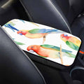 Tropical Parrot Car Seat Gap Organizer, Anti-Slip Storage Pocket 32x19cm
