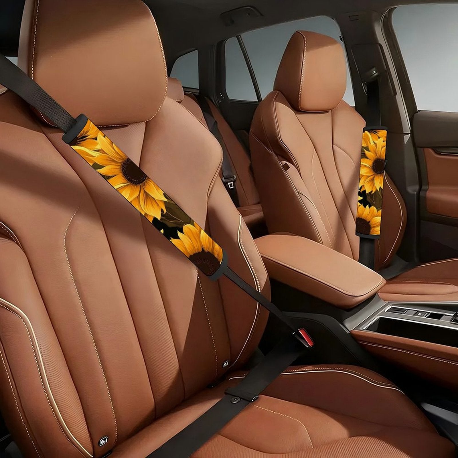 Sunflower Handle Protector Pad, Soft Velcro Refrigerator Handle Cover, Anti-Slip Washable Handle Wrap for Fridge, Seat Belt, Door Handle  Temu产品描述（英文）