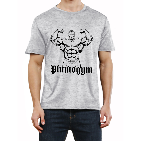 Men’s Gym T-Shirt Graphic Print | Crew Neck Short Sleeve Workout Top | Casual Streetwear Tee | Muscle Fit Fitness Shirt