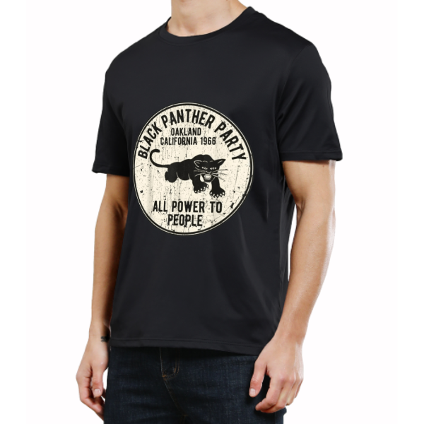 Men’s Graphic T-Shirt Vintage Panther Print | NYC Streetwear Casual Tee | Short Sleeve Crew Neck Top | Summer Everyday Outfit