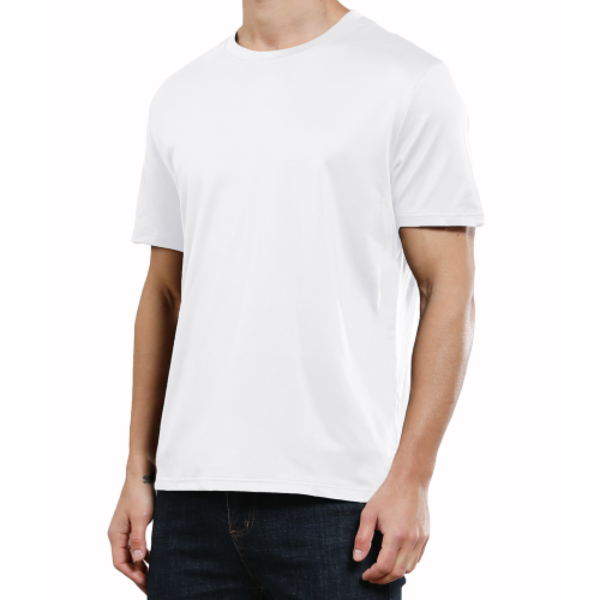 Men’s Graphic T-Shirt, Back Print Gym Workout Tee, Casual Streetwear Top, Short Sleeve Crewneck Summer Shirt, Sports Dog Head with Dumbbells Design